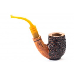 Briar Pipe Santambrogio Rusticated Bent