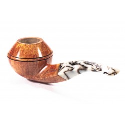 Pipe Santambrogio Smooth FP Bent Rhodesian