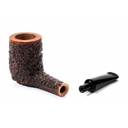 Pipa in Radica Radice Rind Rusticata Billiard