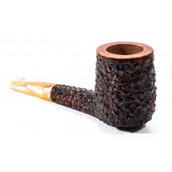 Pipa in Radica Radice Rind Rusticata Billiard