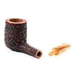 Pipa in Radica Radice Rind Rusticata Billiard