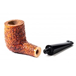 Pipa in Radica Radice Rind Rusticata Billiard