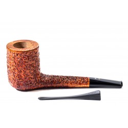 Briar Pipe Radice Rind Rusticated Canadian