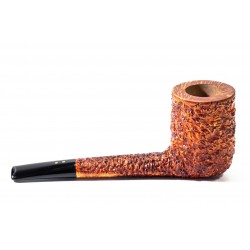 Briar Pipe Radice Rind Rusticated Canadian