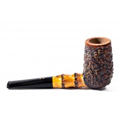 Pipa in Radica Radice Rind Rusticata Chimney