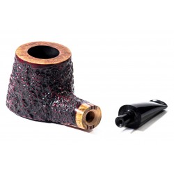 Pipa in Radica Radice Rind Rusticata Pot