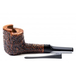 Pipa in Radica Radice Rind Rusticata Pot