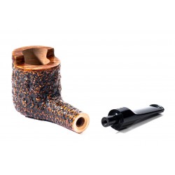 Briar Pipe Radice Rind Rusticated Pot M