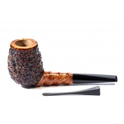 Pipa in Radica Radice Rind Rusticata Apple