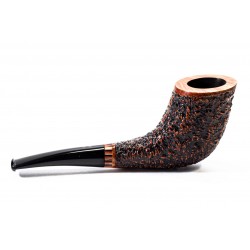 Pipa in Radica Radice Rind Rusticata Horn