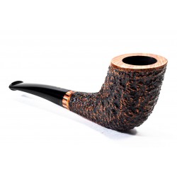 Pipa in Radica Radice Rind Rusticata Horn