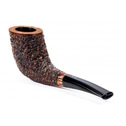 Pipa in Radica Radice Rind Rusticata Horn