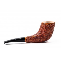 Pipa in Radica Radice Rind Rusticata Horn