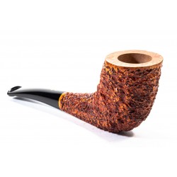 Pipa in Radica Radice Rind Rusticata Horn