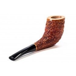 Pipa in Radica Radice Rind Rusticata Horn