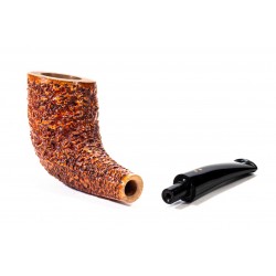 Pipa in Radica Radice Rind Rusticata Horn