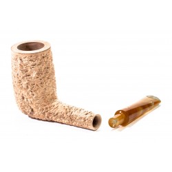 Pipa in Radica Radice Rind Pure Rusticata Chimney