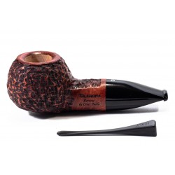 Pipe Talamona Calabash Reverse Rusticated Apple