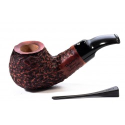 Pipe Talamona Calabash Reverse Rust. Bent Apple