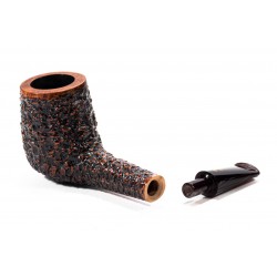 Pipa in Radica Radice Rind Rusticata Billiard