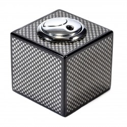 Jet Flame Table Lighter Lubinski Cube Carbon Fiber