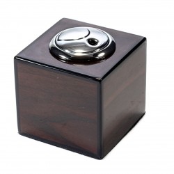 Jet Flame Table Lighter Lubinski Walnut