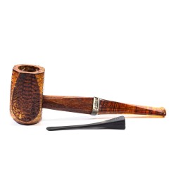 Diamond Black Corn Cob Pipe Missouri Meerschaum