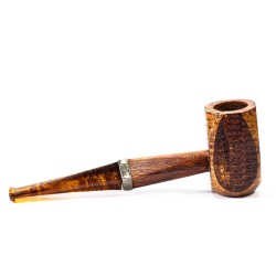 Diamond Black Corn Cob Pipe Missouri Meerschaum