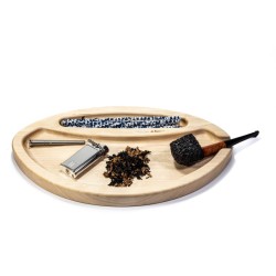 PipeTray in Acacia Wood