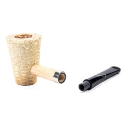 Stormy Twain Corn Cob Pipe Missouri Meerschaum