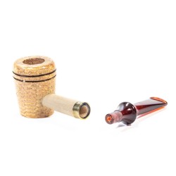 Kingston Judge Corn Cob Pipe Missouri Meerschaum