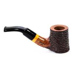 Briar Pipe Santambrogio Rusticated Cherrywood