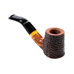 Briar Pipe Santambrogio Rusticated Cherrywood