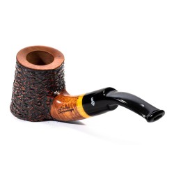 Briar Pipe Santambrogio Rusticated Cherrywood