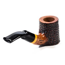 Briar Pipe Santambrogio Rusticated Cherrywood