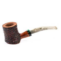 Briar Pipe Santambrogio Rusticated Cherrywood