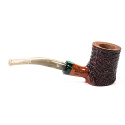 Briar Pipe Santambrogio Rusticated Cherrywood