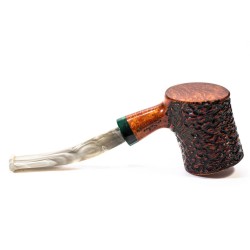 Briar Pipe Santambrogio Rusticated Cherrywood