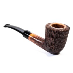 Briar Pipe Amorelli Penna Di San Michele Bent Billiard