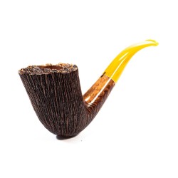 Briar Pipe Amorelli Penna Di San Michele Bent Billiard