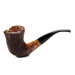 Briar Pipe Amorelli Penna Di San Michele Bent Billiard