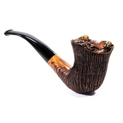 Briar Pipe Amorelli Penna Di San Michele Bent Billiard