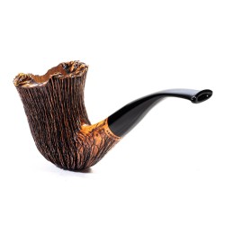 Briar Pipe Amorelli Penna Di San Michele Bent Billiard