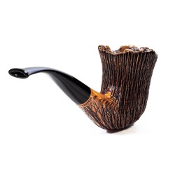 Briar Pipe Amorelli Penna Di San Michele Bent Billiard