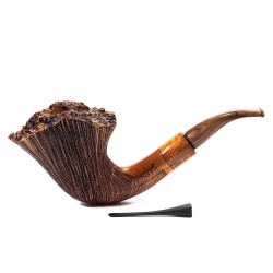 Briar Pipe Amorelli Penna Di San Michele Calabash