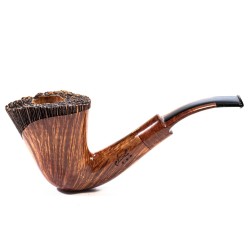 Briar Pipe Amorelli Penna Di San Michele Bent Billiard