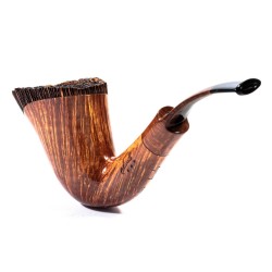 Briar Pipe Amorelli Penna Di San Michele Bent Billiard