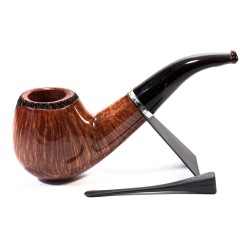 Briar Pipe Amorelli Tre Stelle Bent Apple