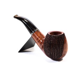 Briar Pipe Amorelli Tre Stelle Bent Apple