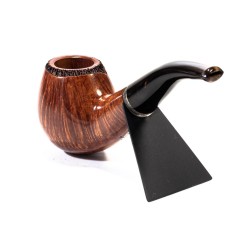 Briar Pipe Amorelli Tre Stelle Bent Apple